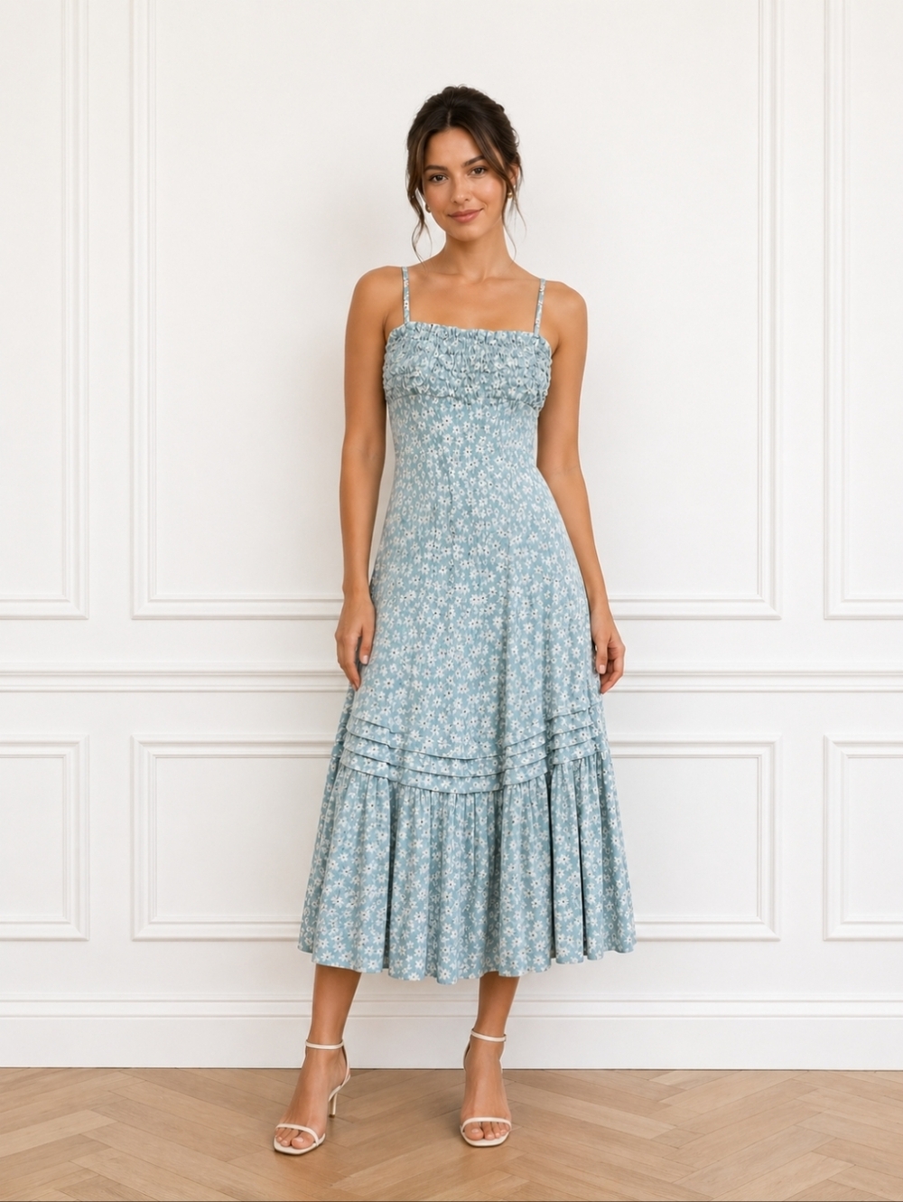 Rebecca Taylor Star Smocked Dress